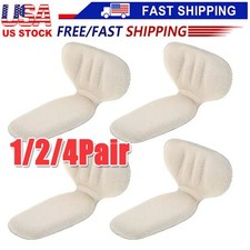 High Heel Cushion Insert Pad Shoe Liner Grip AntiSlip Insoles 4Pairs 