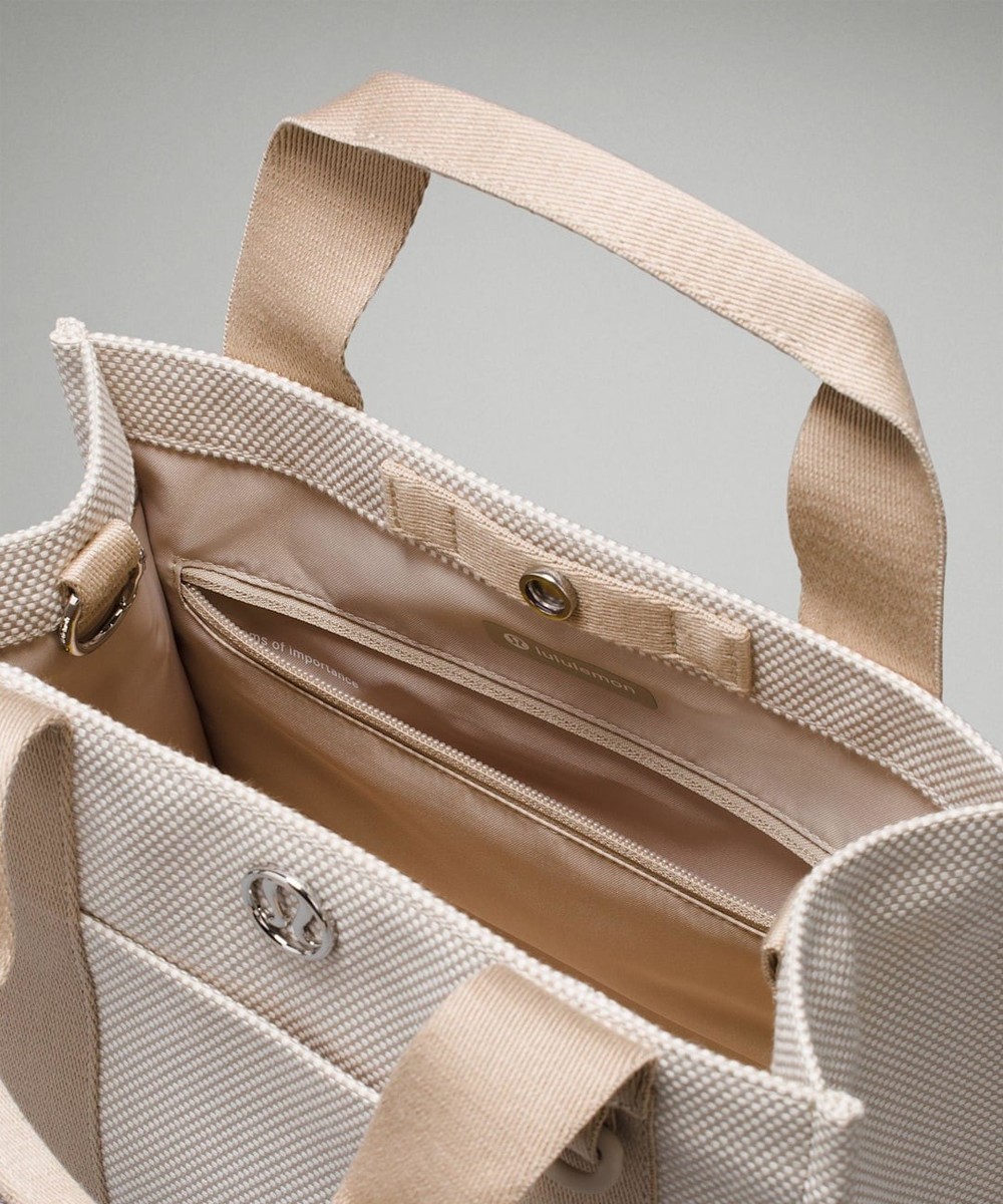 NEW Lululemon Two-Tone Canvas Mini Tote Bag 4.5L | eBay NEW Lululemon Two-Tone Canvas Mini Tote Bag 4.5L | eBay