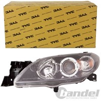 TYC Hauptscheinwerfer H7/HB3 Links Passend FüR Mazda 3 Stufenheck 1.6-2.0 MZR-CD