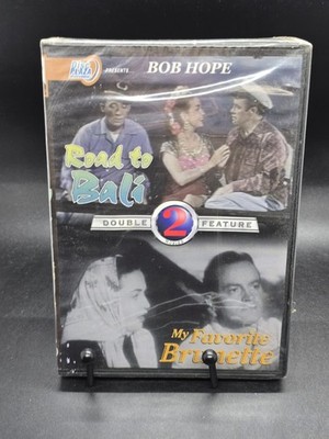 Double Feature: Road to Bali And My Favorite Brunette Bob Hope New Sealed 