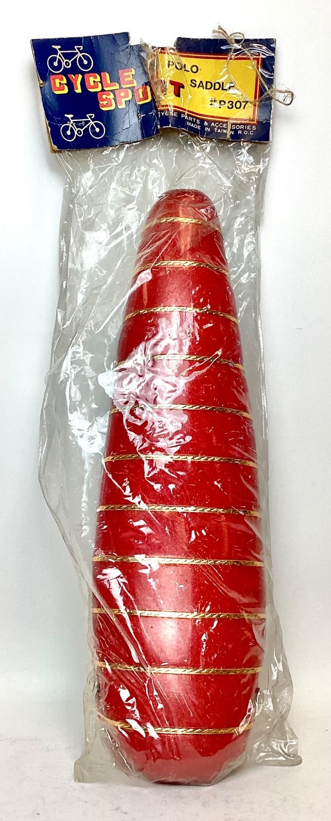 NIB Unused Vintage 1970's Cycle Sport Red Bicycle Banana Seat #P307 (169.99 USD) NIB Unused Vintage 1970's Cycle Sport Red Bicycle Banana Seat #P307 (169.99 USD)