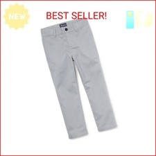 The Children's Place Boys Stretch Chino Pants,Fin Gray Single,8H
