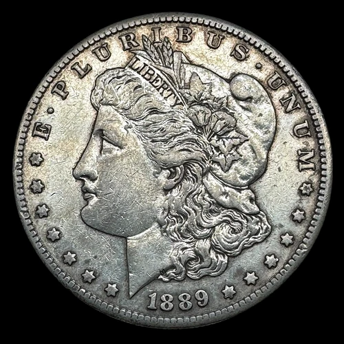 US 1889 S Morgan Silver Dollar XF - AU Better Date San Francisco $1.00