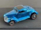 Vintage Hot Wheels Redline 1969 Blue Classic '36 Ford Coupe - All Original, NR!