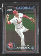 2024 Topps Chrome Nolan Arenado #215 Black Border