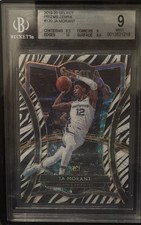 2019-20 Panini  - Premier Level Ja Morant #120 Zebra (RC) SSP Low Print Run 