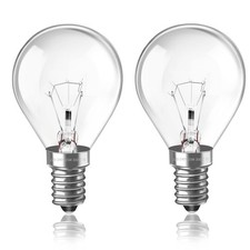 Caldarax E14 Wax Warmer Bulbs 25W, Dimmable Scentsy Light G45 E14, Warm White