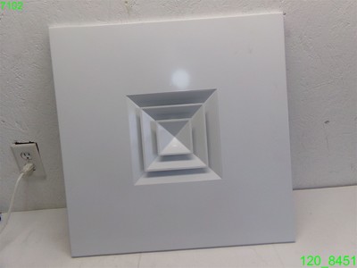 CASE OF 6: PRICE 24'' X 24'' DIFFUSER (2 DIFFERENT STYLES- 3 EACH - SEE PICTURES)