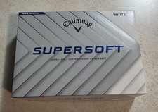 Callaway Supersoft 12 New Condition White Golf Balls