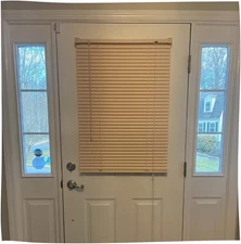 Magnetic Shades for Steel Doors 25x40 Beige