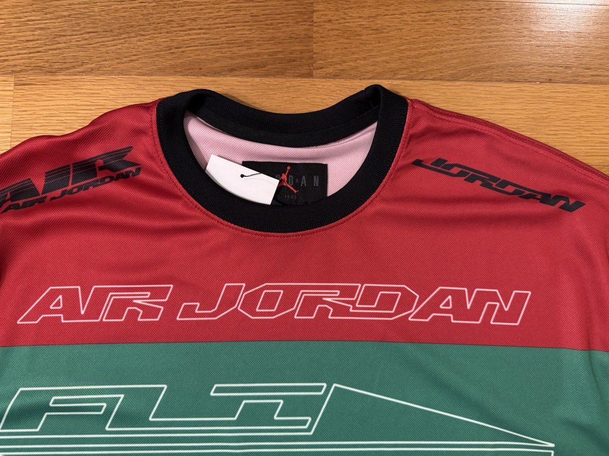 New XL Nike Air Jordan Racing Motocross Dri-Fit Long Sleeve Shirt