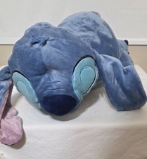 Disney Store Lilo and Stitch Cuddleez Large Plush Pillow Sleeping 25"