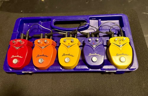 Danelectro Pedal Board with 5 mini efx pedals, charger, and cables FREE SHIPPING