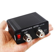 1.8MHz-54MHz CQV-SWR120 120W SWR Power Standing Wave Meter HD Display FM-AM-SSB