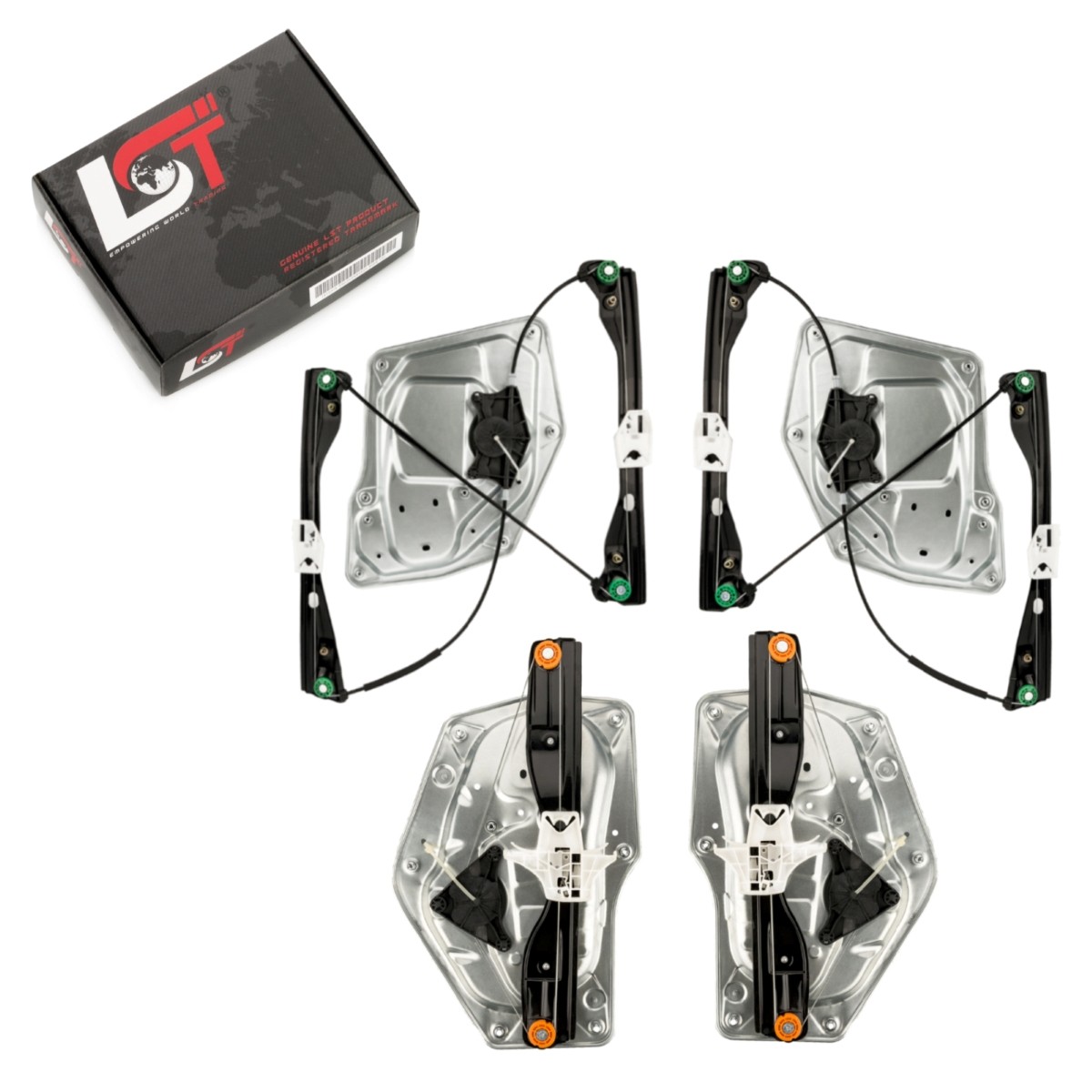 4x Electric Window Lifter Front Rear Left Right for SKODA SUPERB 3T4 3T5