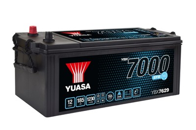 YBX7629 YUASA Starterbatterie für ASTRA,BMC,IVECO,MAN,MERCEDES-BENZ,RENAULT TRUC