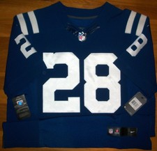 Indianapolis Colts Jonathan Taylor Authentic Game Jersey Sz 48 Nike NWT