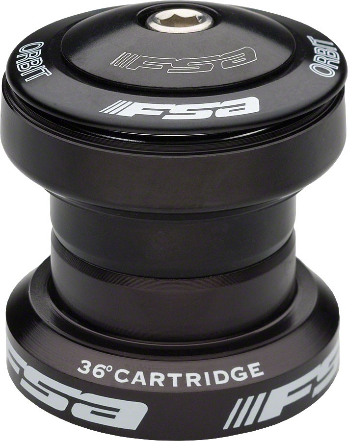 Гарнитура без резьбы FSA Orbit UF 1-18 Черная с ЧПУ EC34 286 мм без резьбы 8890₽