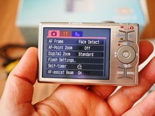 Canon Digital Camera IXUS 90 IS 10.0MP Digital Camera - Silver Boxed  Charger