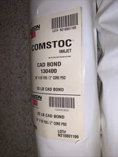 2 Rolls 36" x 150-ft 20 lb Bond 2" Core Wide Format Inkjet CAD Plotter Paper