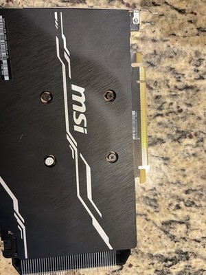 MSI GeForce RTX 2060 Ventus GP OC 6GB GDDR6 Graphics Card