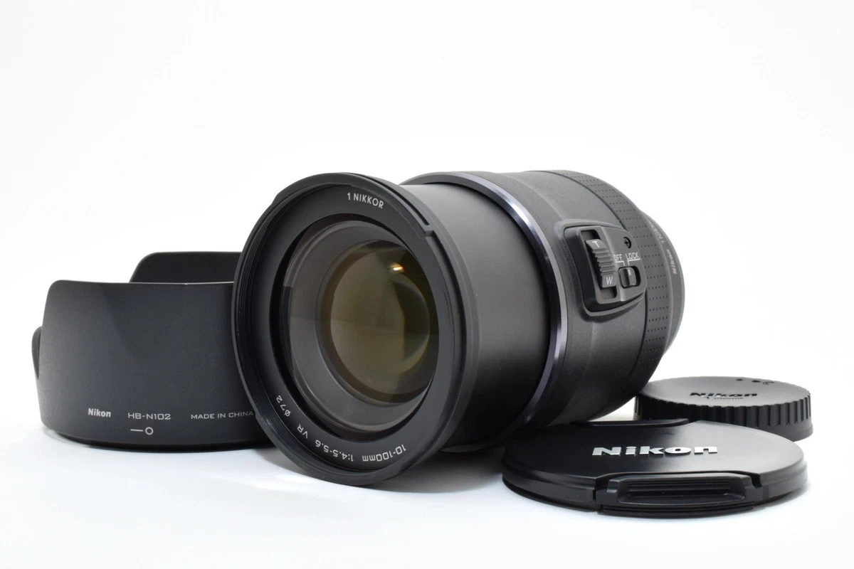 ニコン1NIKKOR 10〜100ミリ Amazon.com : Nikon 1 NIKKOR 10-100mm f/4.5-5.6 VR (Black) : Camera