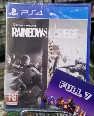 Jeu PS4 Rainbow Six Siege Tom Clancy - Version FR Neuve Sous Blister