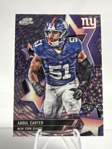 2025 Topps Cosmic Chrome Abdul Carter Base (RAW)