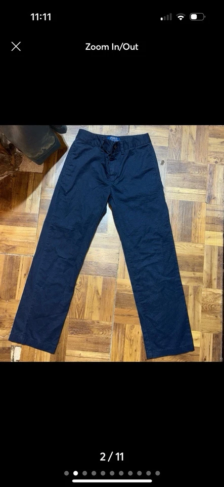 Paquete de 2 pares de pantalones Ralph Lauren y 1 par de nuevos Levi’s, talla juvenil 8 Foto 2 de 4