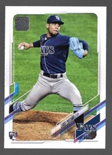 2021 Topps Update Series Rookie Card #US211 Luis Patino RC Tampa Bay Rays. rookie card picture