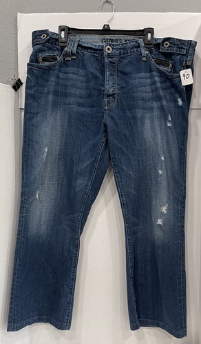 Guess Men's Blue Falcon Slim Boot Cut Jeans Size 42 100% Cotton #90 | eBay