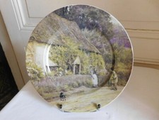 Marcel Chaufriasse Piatto Al "Vieux Paysans Cane E Fattoria" Porcellana Limoges