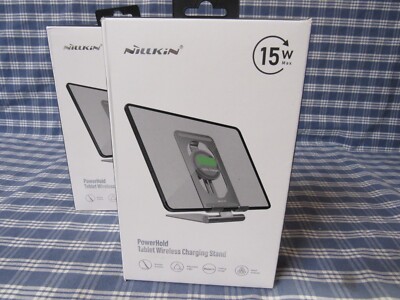 Nillkin Powerhold Tablet Wireless Charging Stand 15w NKT01 (New) FREE SHIPPING.