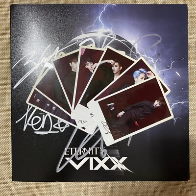 VIXX [Eternity] Hand Signed Autographed Album with Photocard Set