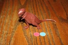 Vintage Marx Brown Tyrannosaurus rex Dinosaur - MPC, Timmee