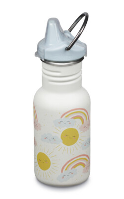 Kindertrinkflasche Klean Kanteen Sippy - Rainbows, inkl. Namensgravur