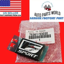 Genuine Lexus Is350 Rc300 Is200t Rc350 Right F-sport Fender Emblem 75361-53030