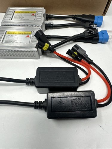 2 New Digital HID Ballast Replacement 55W AC Metal Slim Design 880 9005 9006 H7 - Picture 4 of 9