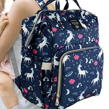 LEQUEEN Momia Bebé Bolsa de Pañales Mochila Maternidad Bolsa Cambiadora de Pañales Impermeable