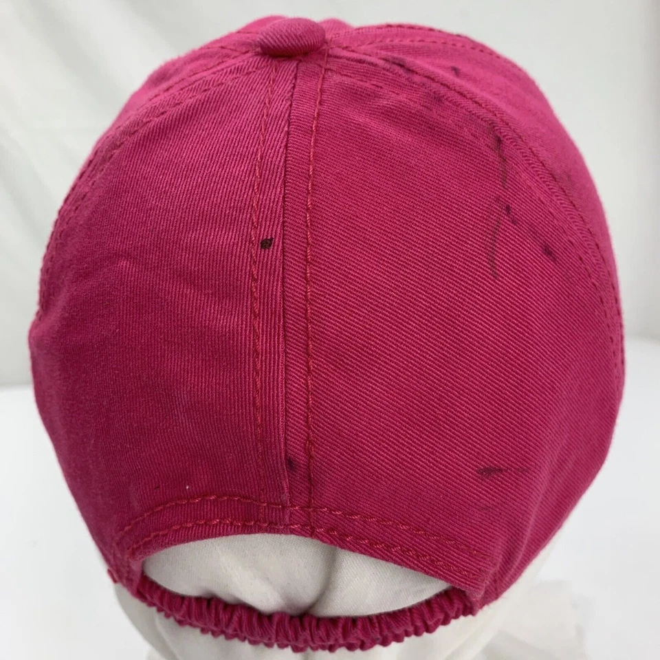 Gorra de baile rosa ajustada para niñas S/M 4-7 Foto 3 de 4