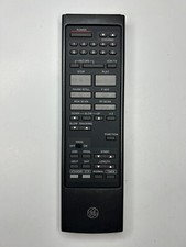 GE VSQS0595 TV / VCR Remote Control, Gray - OEM for Many 1990-2000's VCR Models.