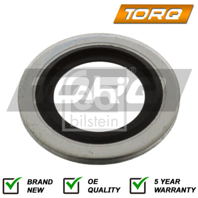 Oil Sump Plug Washer Torq Fits Peugeot Ford Citroen 16488 | eBay UK