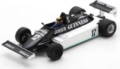 Miniature Spark 1/43 March 811 N°17 GP Angleterre 1981 Derek Daly