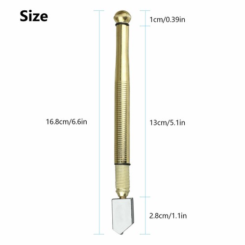 Herramienta de corte de precisión de carburo de tungsteno cortador de vidrio con punta de diamante profesional EE. UU. - Imagen 9 de 9