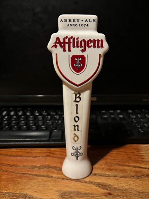 ORIGINAL Affligem Blond Beer Tap Handle Abbey Ale