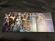 3 Street Fighter 6 Steelbooks