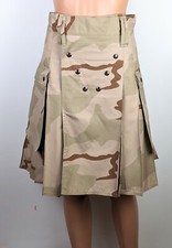 Utiliklan The Spartan-Camo Men's Beige Utility Kilt Size 34 S