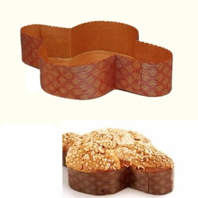 Di Pasqua Colomba Paper Mold KIT 10 STAMPI COLOMBA DA 1KG 10 BUSTE