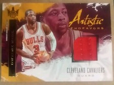 2017-18 Panini Dwayne Wade Artistic Endeavors Jersey Patch Card NICE! #95/299