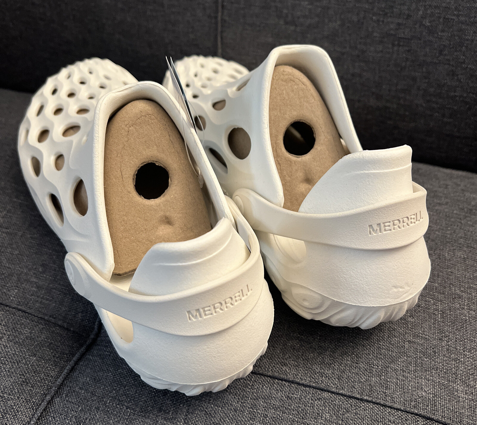 Sandali scarpe da acqua Merrell Hydro Moc bianchi da uomo taglia 8